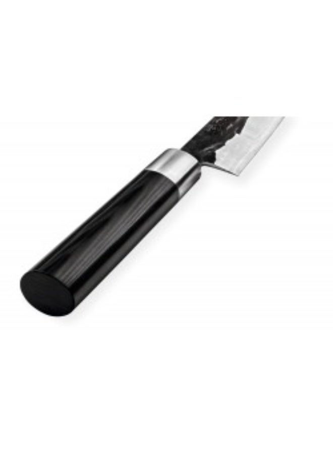 SAMURA Blacksmith Professional Japanese Utiltiy Kitchen Knife Micarta 162mm/6.4" blade length, Hardness 58 HRC - Image 3